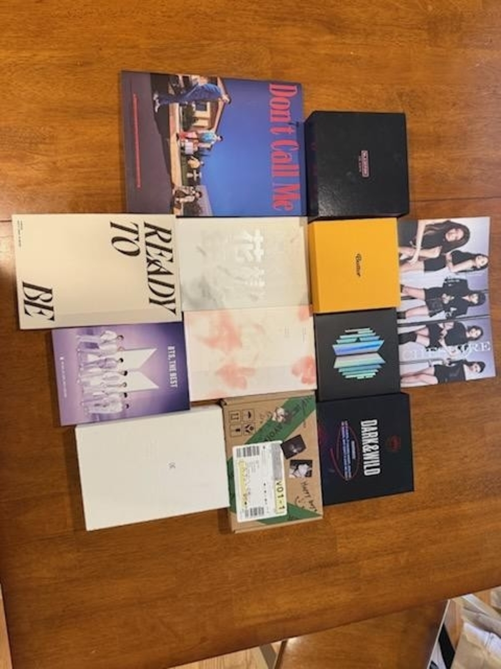 K-Pop Album Lot - Mixed Group CDs